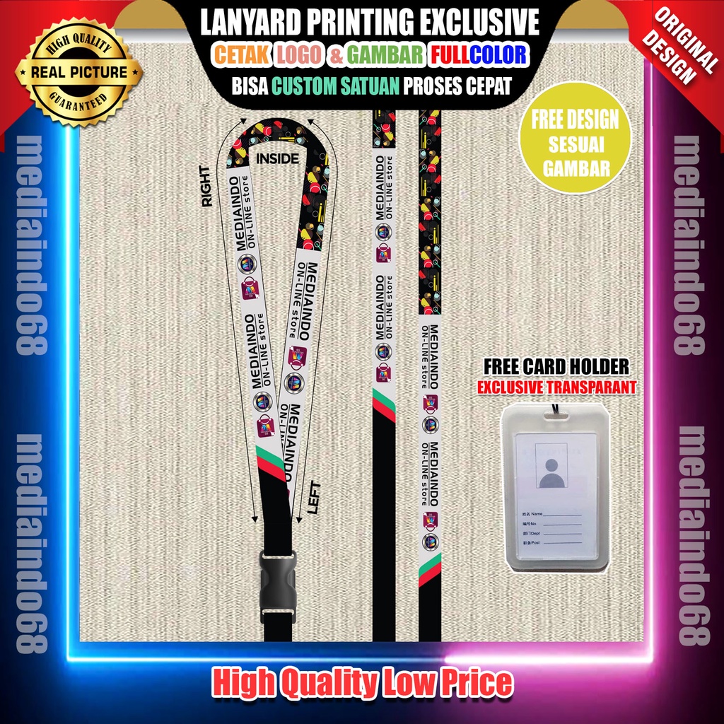 

TEMPLATE DEFAULT M-04 Lanyard ,Strap ID, HP/Flashdisk Printing Digital (Paket Lengkap Exclusive)