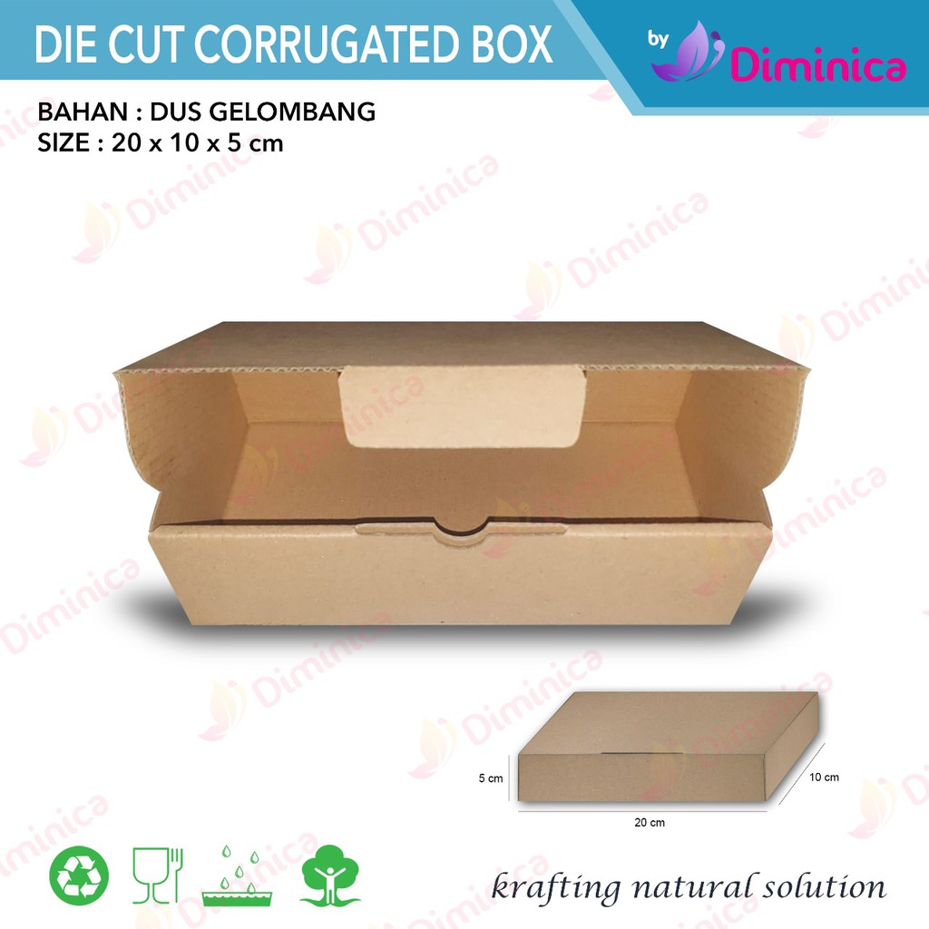 

Die Cut/Kardus Polos/Kardus Cookies/Kardus Brownies/Kardus 20 x 10cm/Kardus Pizza/Kardus Sovenier