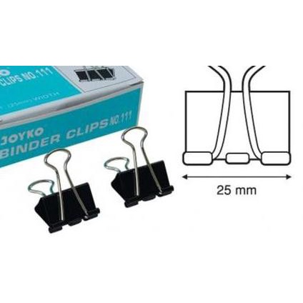 

❊ Binder Clip / Penjepit No 111 Joyko ( Isi 12 ) - 25mm ☂