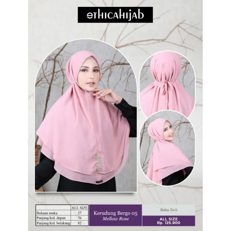 HIJAB INSTAN KERUDUNG BERGO 05 || ETHICA HIJAB