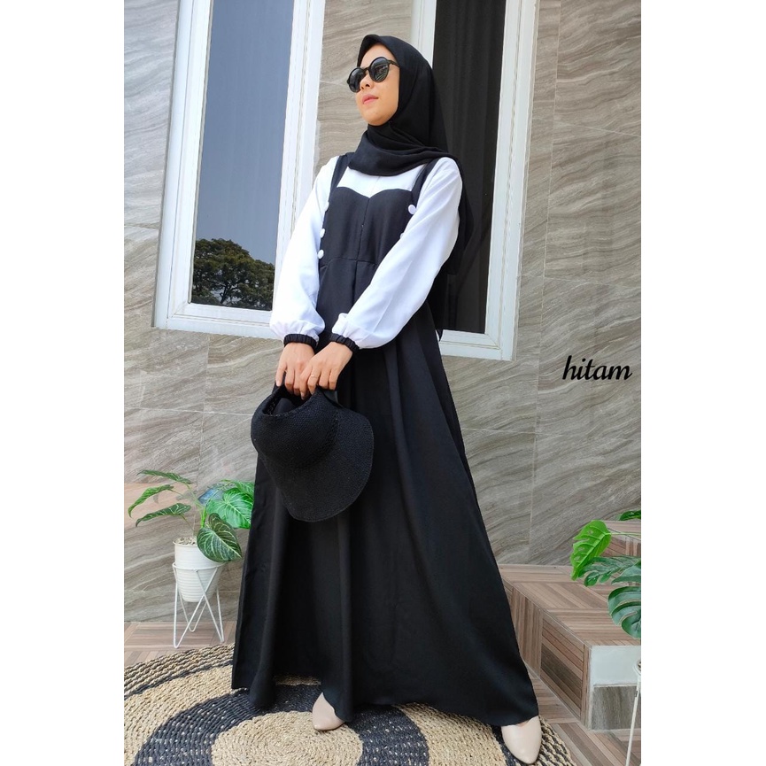 Gamis Elma Overall Ity Crepe / Gamis Ity Crepe Premium