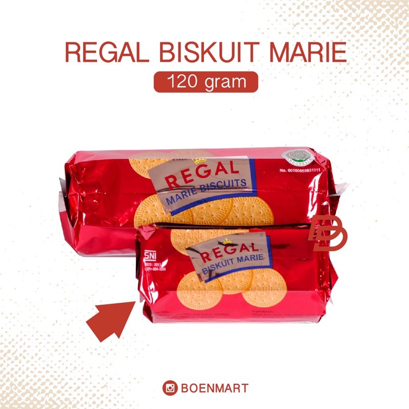 

Regal biskuit marie 120 gram