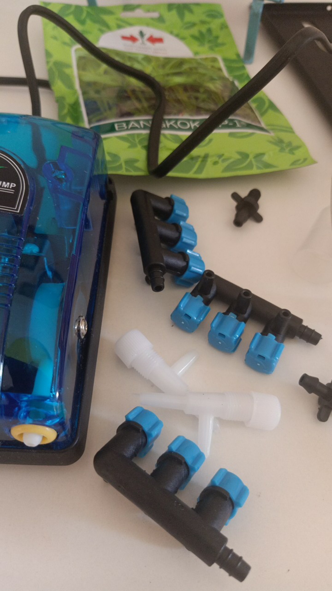 Konektor/sambungan Untuk Selang Aerator 3/16 Model Lurus