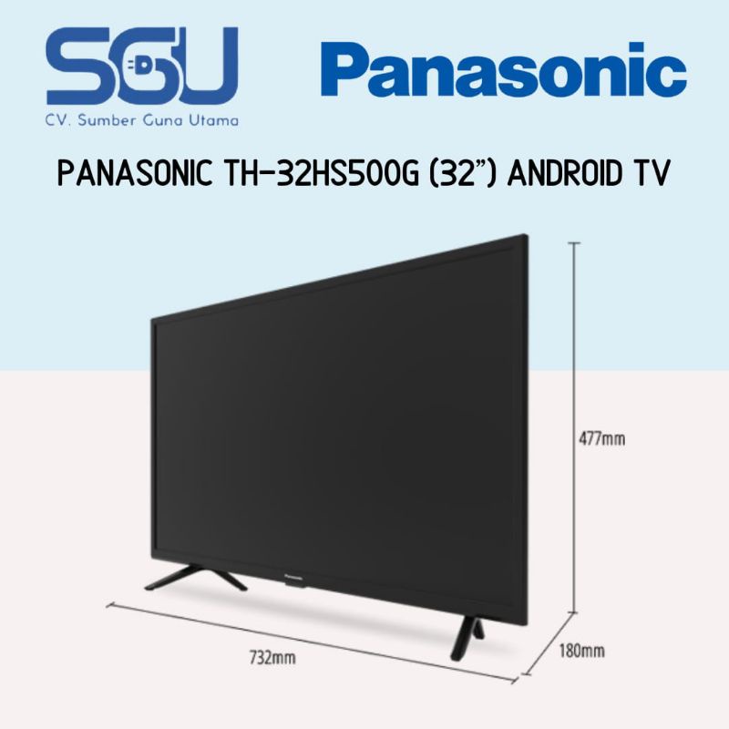panasonic android tv smart 32 inch   led th 32hs500g   32hs500   internet tv