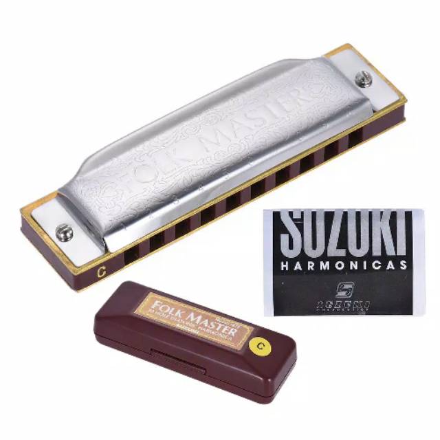 Harmonika Harmonica Suzuki Folk Master 10 Hole