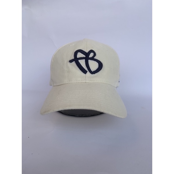 topi caps fubu white second