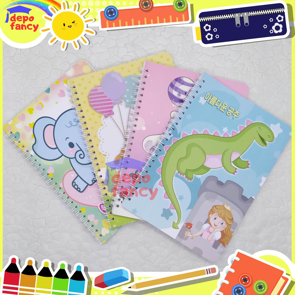 

BUKU SPIRAL A5 0820 1-4 / BUKU / BUKU TULIS / BUKU SEKOLAH / BUKU HARIAN / BUKU HARIAN