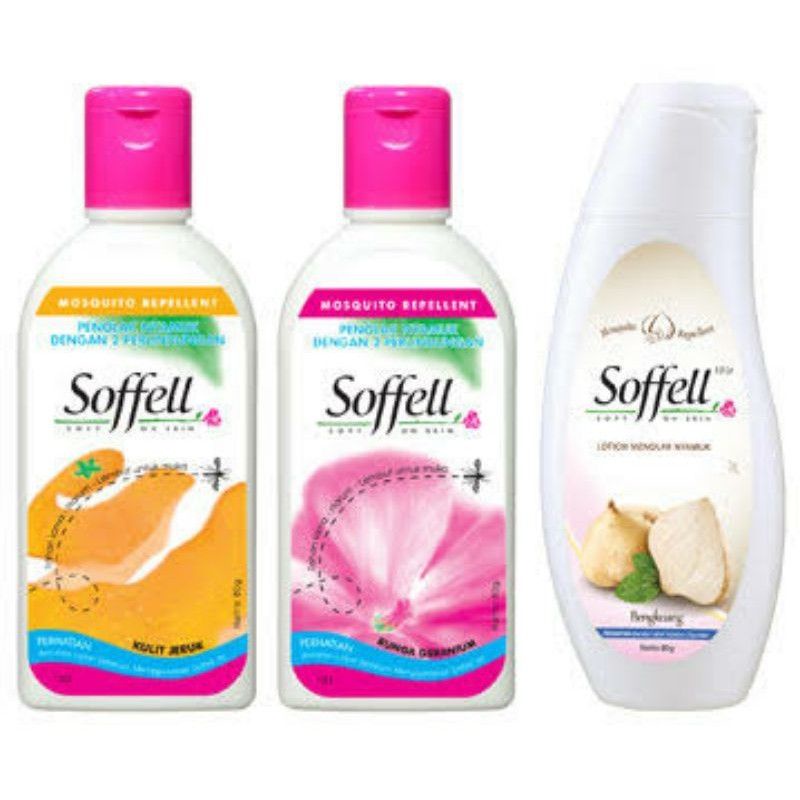 Soffel Lotion Anti Nyamuk Botol 80gr