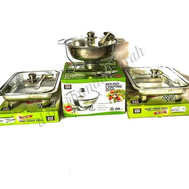 Prasmanan set stainnless tutup ful kaca 1/2 | Shopee Indonesia