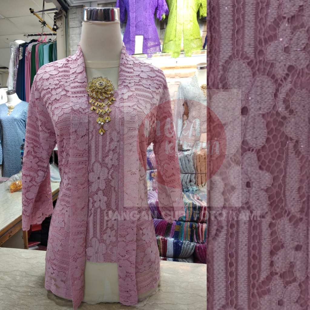 kebaya kutu baru lengan 7/8 _kebaya brukat_kebaya_kebaya kutu baru modern_kebaya encim_kebaya kondangan-1