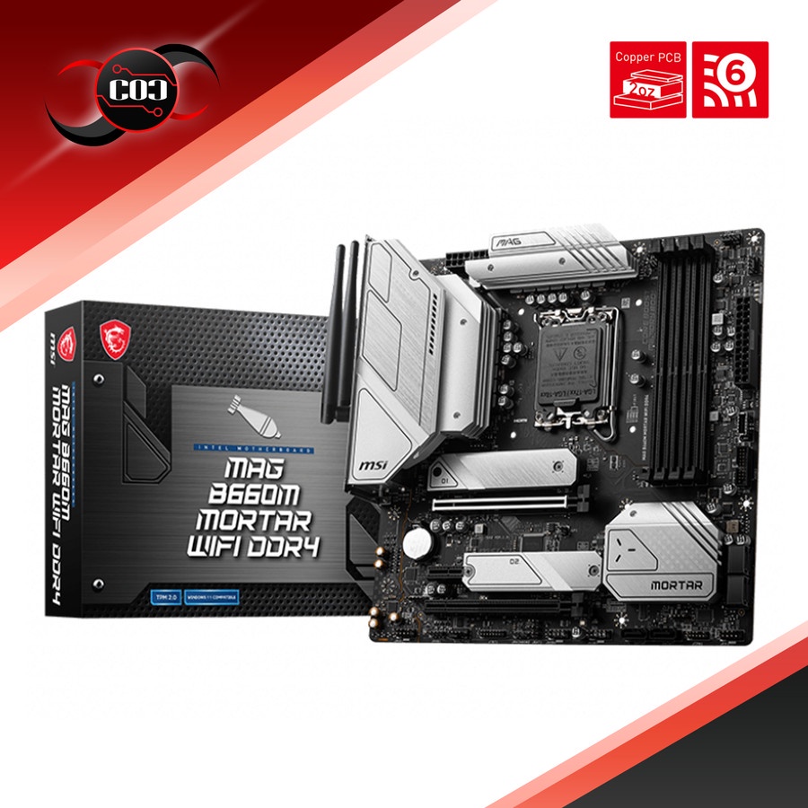 MSI MAG B660M Mortar Wifi DDR4