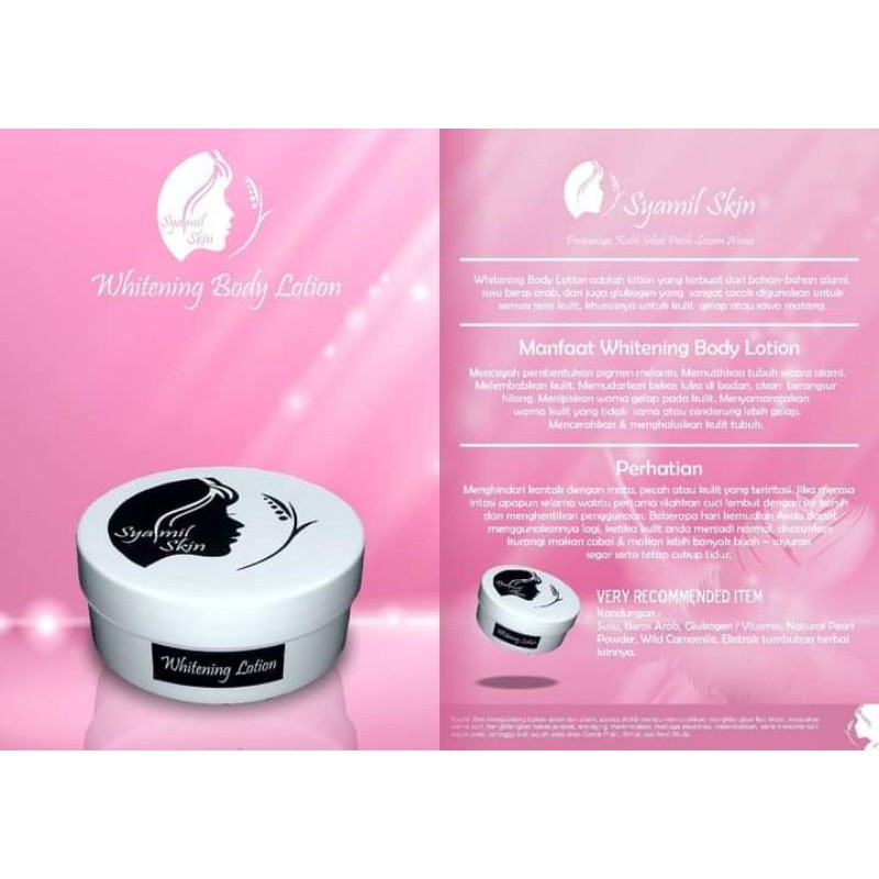 Syamil skin lotion