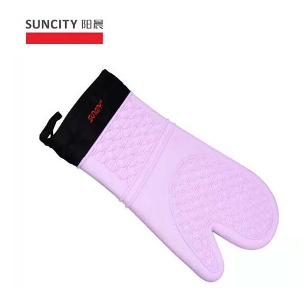 Sarung Tangan SUNCITY YC6001 Oven Glove Tahan Panas Warna Pink per PCS