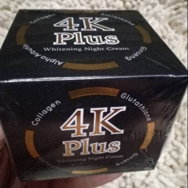 4 k plus Whitening Night Cream - 4K Plus whitening Night cream