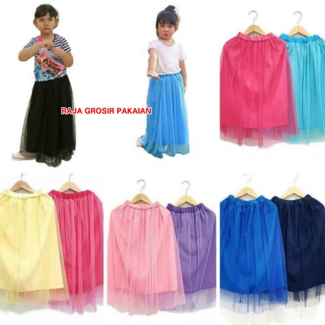 Rok Tutu Polos Anak