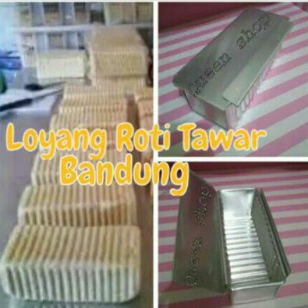 Cetakan roti bakar loyang panggang tawar bandung
