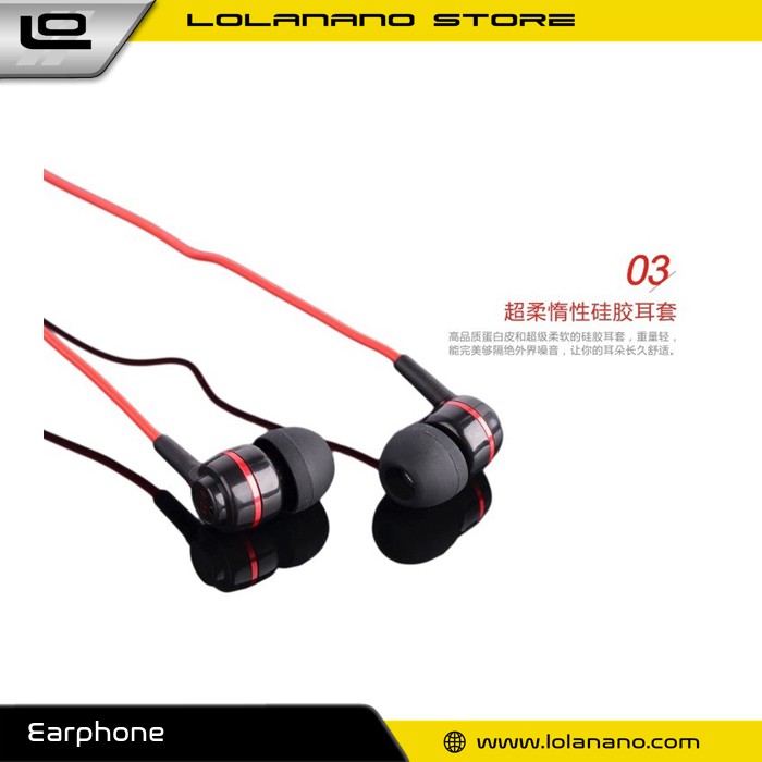Grab Medan SoundMAGIC Earphones In-ear Sound Isolating Powerful Bass with Mic ES18S Black/Silve