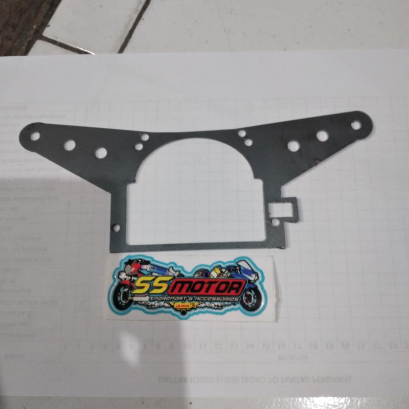 BRAKET BREKET STAND LAMPU BILED 3 dan 2,5 inchi INCH HONDA BEAT 2020 AES VAHID