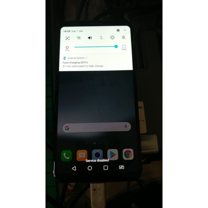 LCD LG V30 plus