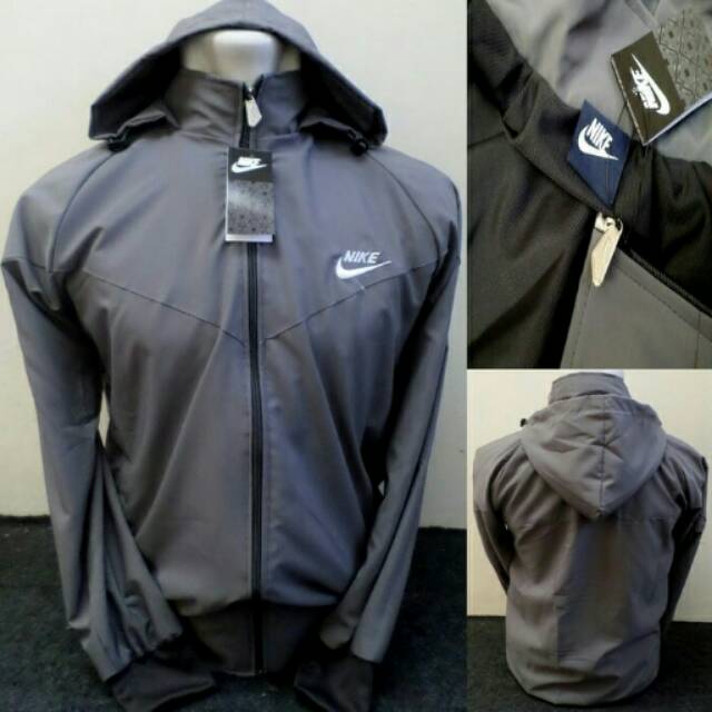 JAKET PARASUT NIKE ABU-ABU