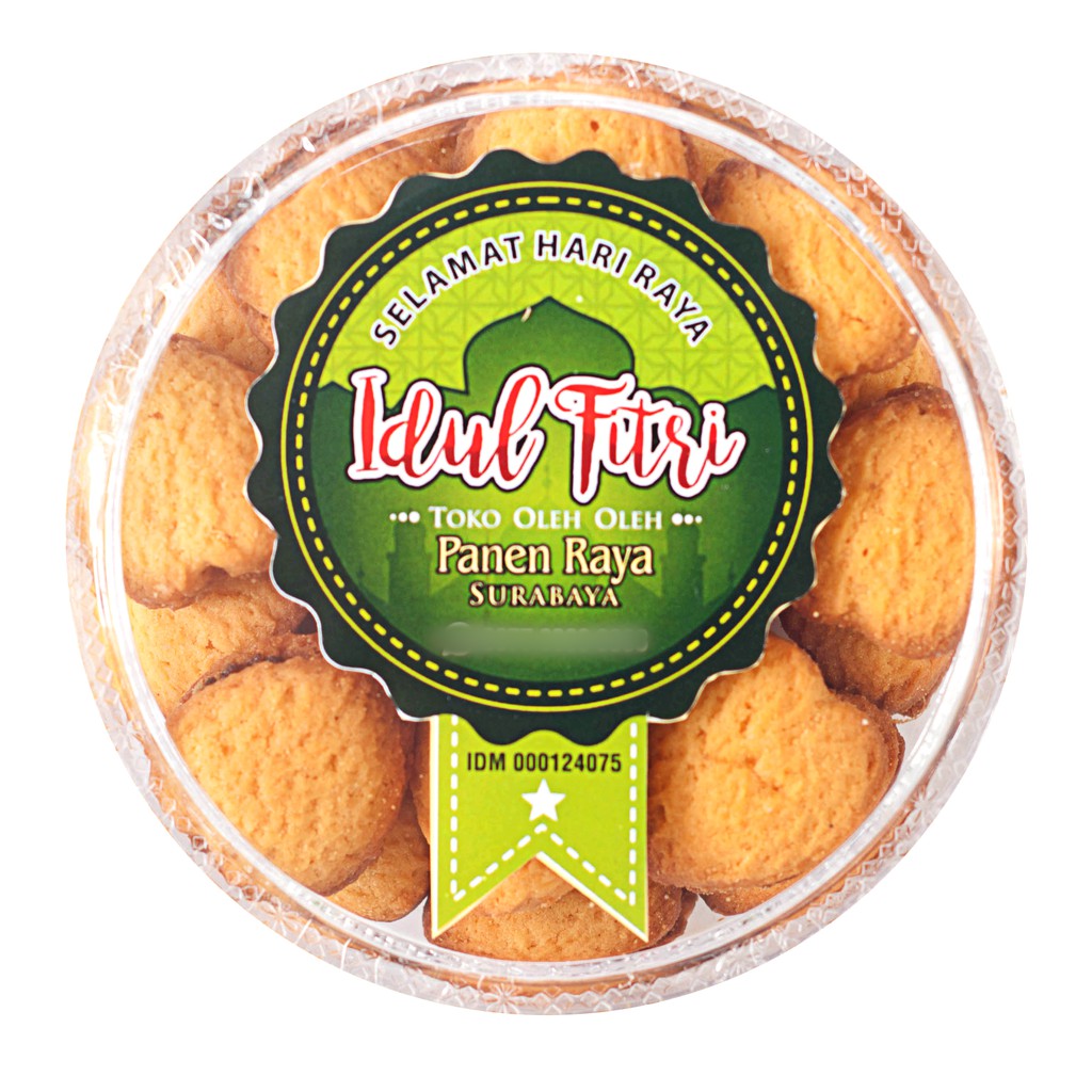 

Kue Kering Lebaran / Natal Kue Nastar Nanas Hati PR Toples Kecil