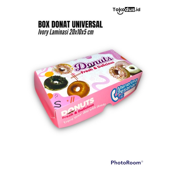 

Dus Donat isi 2 Laminasi (30 pcs) | Box Donat isi 6 (isi 25 pcs)