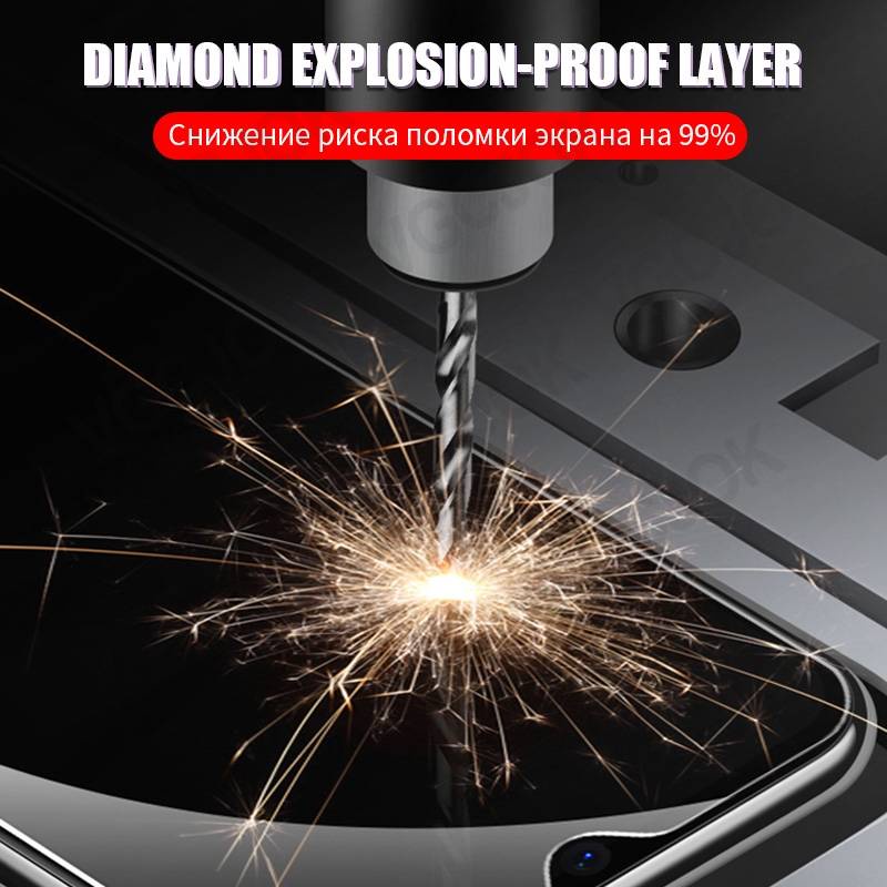 9D Protective Tempered Glass For OnePlus 7t / 7 pro / 7 / 7t pro / 6t / 6 / 5t / 5 / 8 / 8 pro / 8t / 9 / 9 pro / 9R Screen Protector Glass Film Case