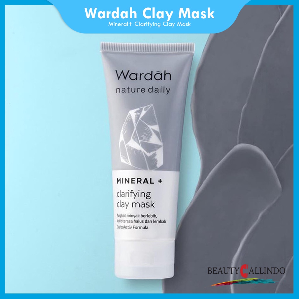 Wardah Nature Daily Mineral+ Clarifying Clay Mask