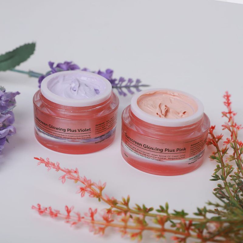 Sunscreen Glowing Plus Pink By MD Glowing MDGLOWING Skin