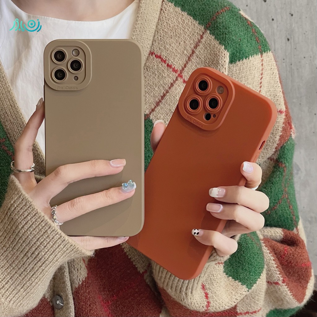 Macaron Color Camera Protector Liquid Silicone Phone Case for IPhone 13 pro max 12 11 Pro Max X XS MAX ​XR 7 8 plus Ultra Hybrid Shock Resistant Soft TPU Back Cove