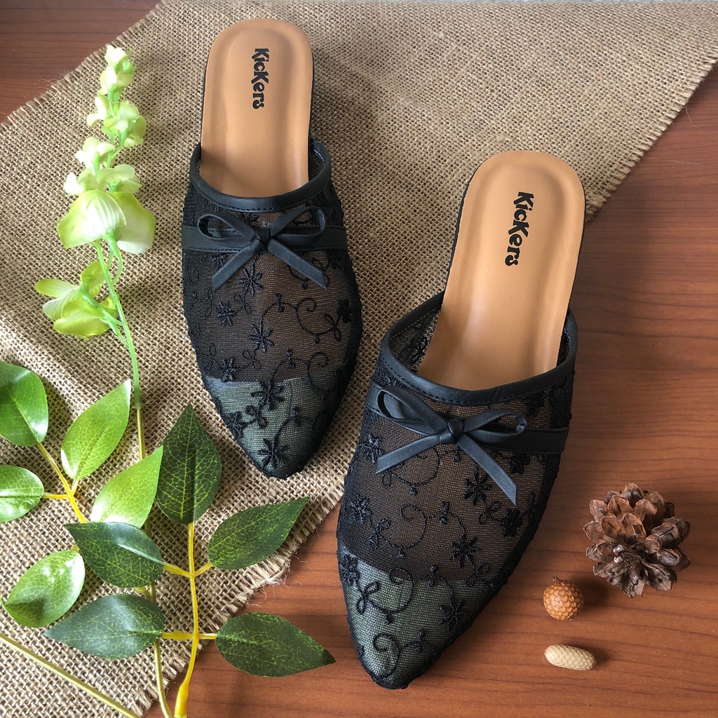 SENDAL SLOP MULES BRUKAT WANITA TERBARU HAK 3CM HIGHHELS PESTA MODERN TERLARIS TERMURAH TASBIYA HEELS Sepatu Sandal Heels Pesta Wedding Shoes Pengantin Brukat 3cm Wanita Terbaru 2021 Selop Slop Pesta Murah untuk Kondangan