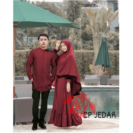 CP PASANGAN MAHERA / BAJU MUSLIM COUPLE / BAJU MUSLIM COUPLE / SET MUSLIM COUPLE
