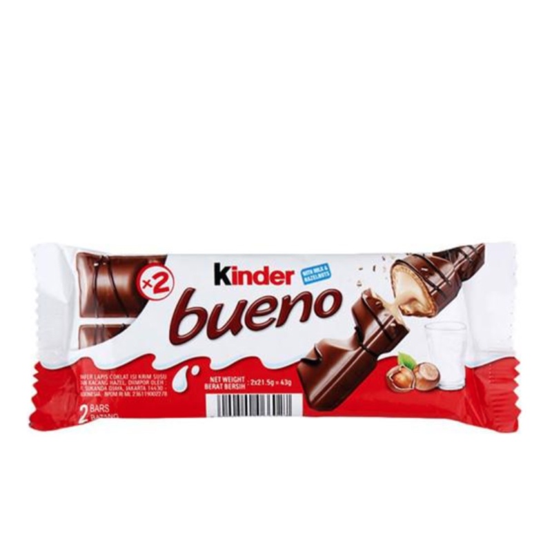 

Kinder Bueno Wafer Cokelat 5 x 43 gr