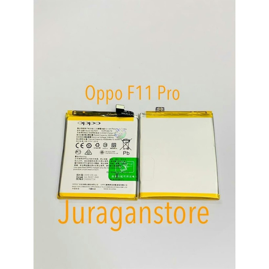 BATERAI BATRE OPPO F11 PRO BL-697 BL697 ORIGINAL