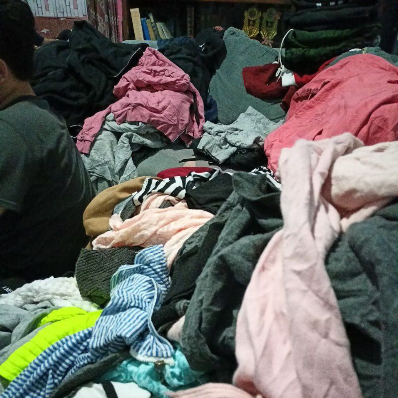 cuci gudang Hoodie dan jaket