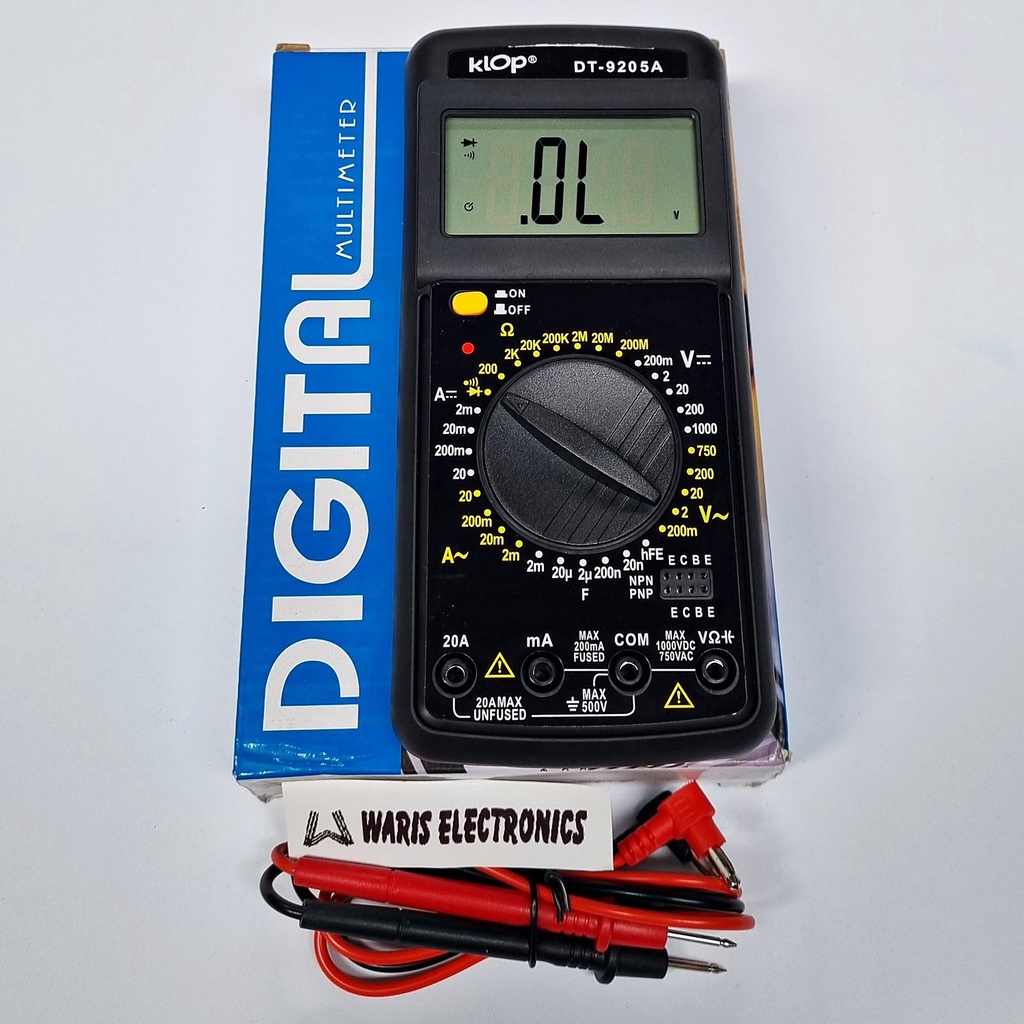 Multitester Digital Multimeter Avometer Digital