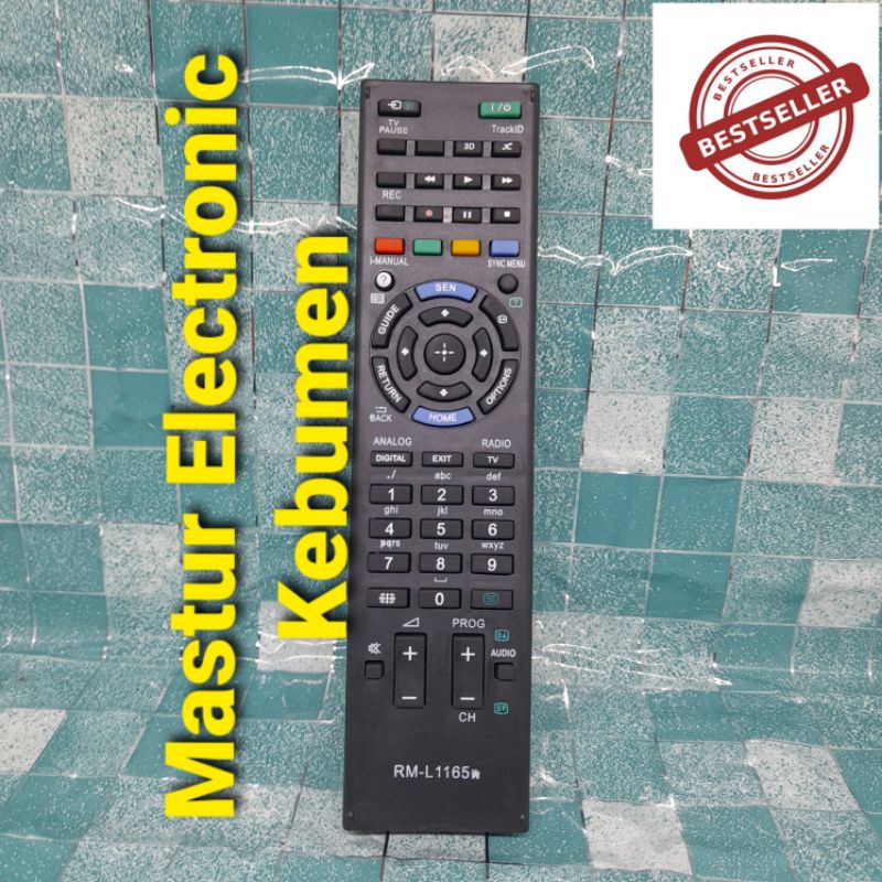 REMOTE REMOT SMART TV SONY LED RM-GD023 RM-GD027 SEPERTI ORIGINAL