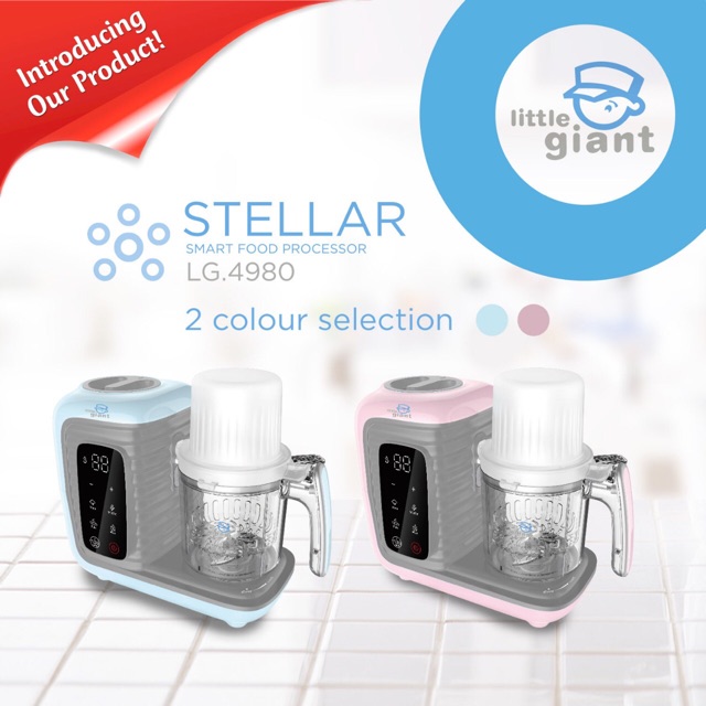 LG 4980 Stellar Smart Food Processor / Blender Makanan MPASI Anak