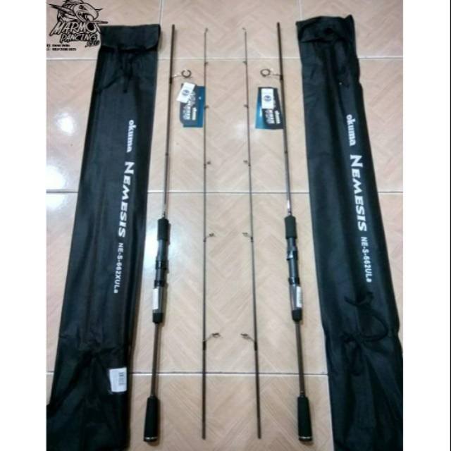 OKUMA NEMESIS NES 662 XUL SPINNING 1-4LB FUJI