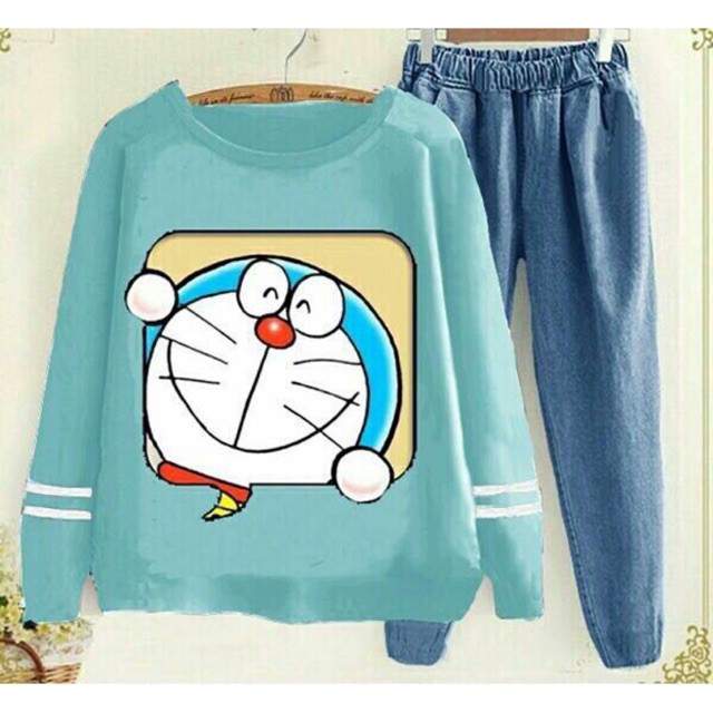 LIZA COLLECTION /   DAMAI FASHION-SETELAN DORA WINDOW DENIM