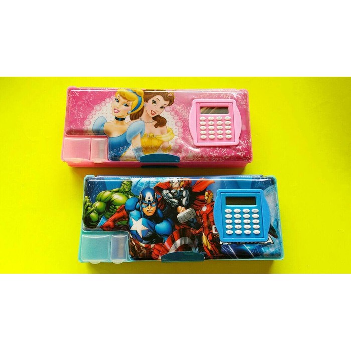 

Pencil Case Magnet Calculator Jumbo // Tempat Pensil // Kotak Pensil