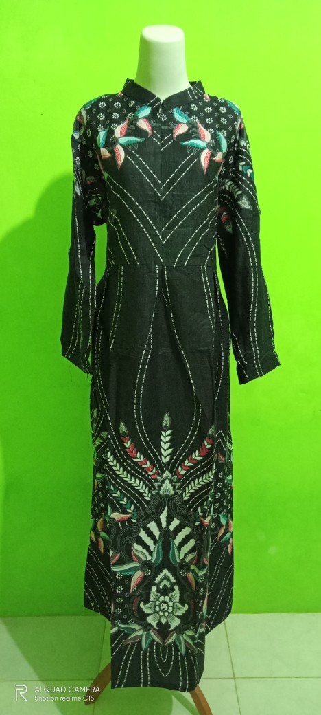 Ada Anak Batik Couple Keluarga 2575 Model Gamis Katun Soga Batik Prima Gamis Gembul Prasasti