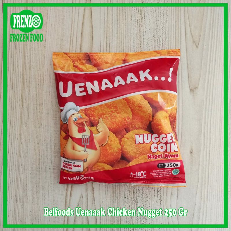 

Belfoods Uenaaak Chicken Nugget 250 Gr