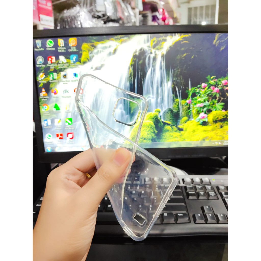 SoftCase OEM Transparan Realme C20 C20A 6.5 Inchi Clear Ultra Thin TEBAL 2.0mm SUPER CLEAR