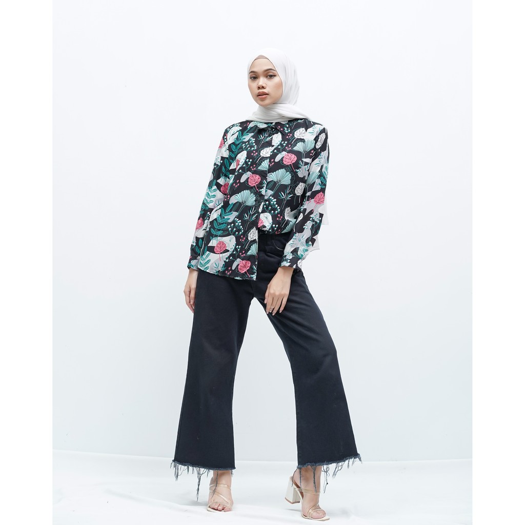 KEMEJA TOMOKO KATUN PREMIUM SHIRT B325