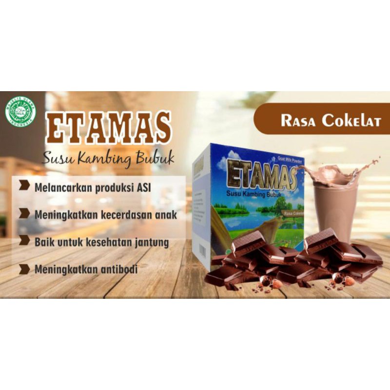 

susu etawa ETAMAS sachet coklat kualitas G1