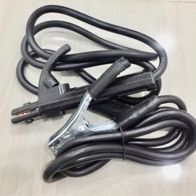set 2pcs Tang las kabel set + Tang bumi massa kabel tang masa tang bumi Tang las inverter electrode 