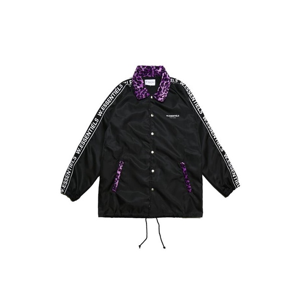 W.Essentiels Jaket Delibes Windbreaker Vimoutiers Black/Purple