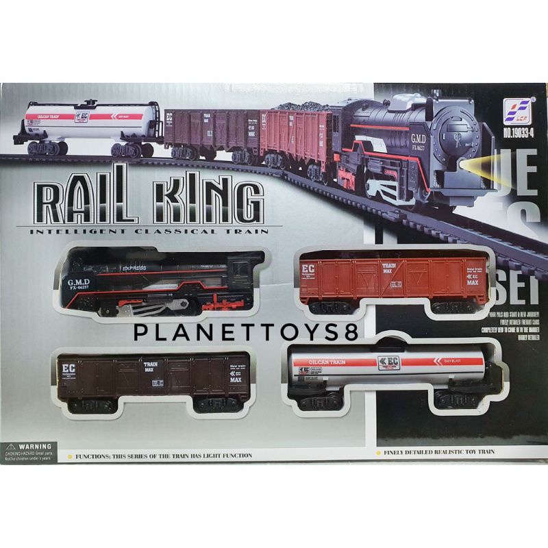 MAINAN KERETA API RAIL KING 19033-5