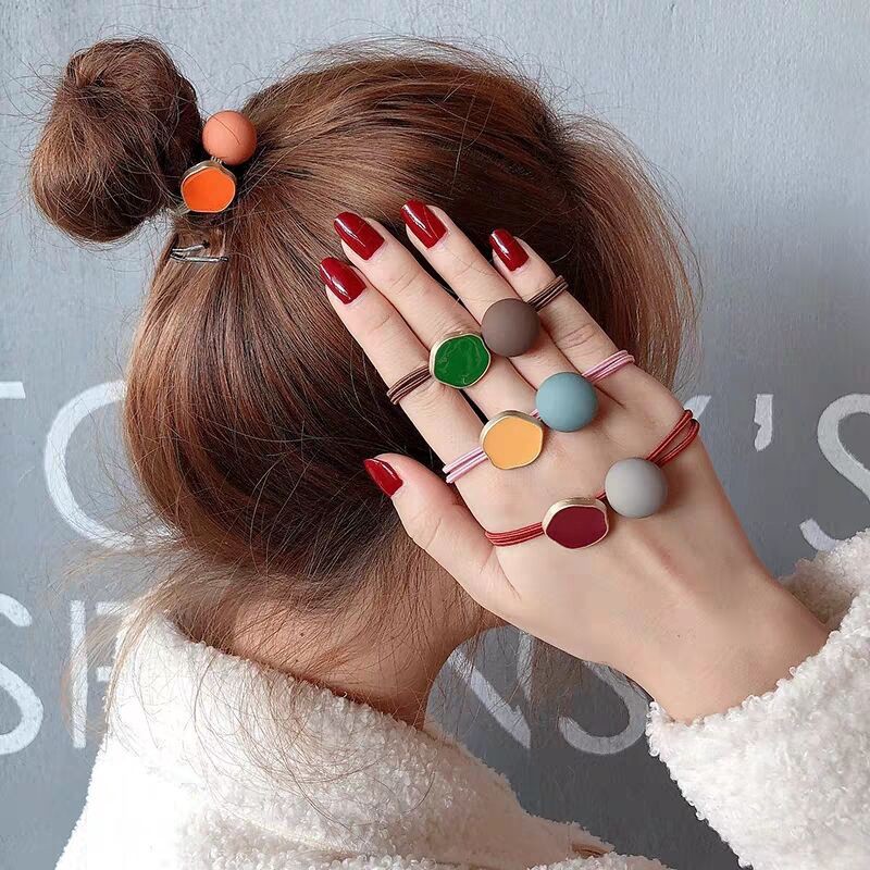 FYGALERYSURABAYA ACC162 Karet Rambut Wanita Ikat Rambut Hairband Fashion